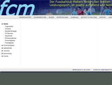 Tablet Screenshot of fcm.ch